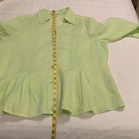 Appraisal Plus Women’s 100% Linen Blouse - Picture 16 of 16